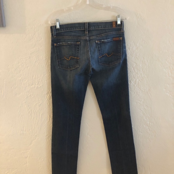 7 for All Mankind Roxanne Skinny Jean Size 27 - Picture 3 of 9